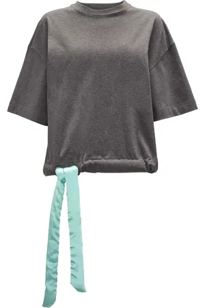 J.W.Anderson Chemise crop à détail de sangle