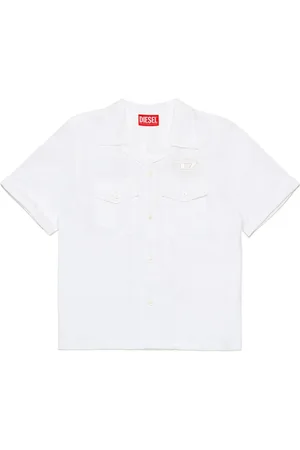 Diesel Chemise à logo brodé