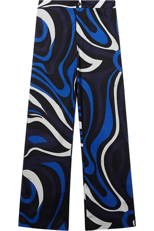 Puccini Pantalon à imprimé Marmo