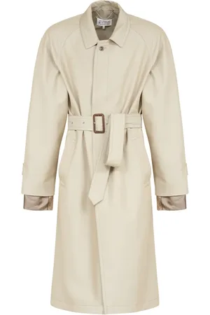 Maison Margiela Trench ceinturé à design superposé