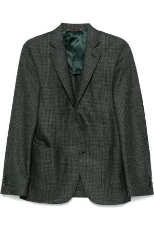 CANALI Blazer à motif pied-de-poule