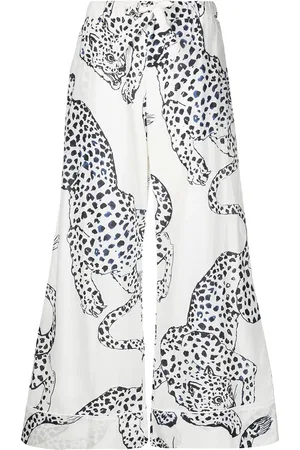 Desmond & Dempsey Pantalon de pyjama à imprimé léopard