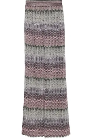 Missoni Pantalon ample à motif zigzag
