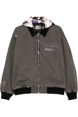 A Bathing Ape Veste à logo imprimé