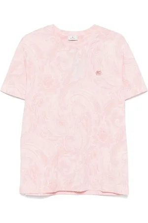 Etro T-shirt en coton à imprimé graphique