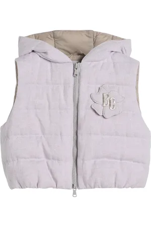Brunello Cucinelli Gilet à appliqué floral