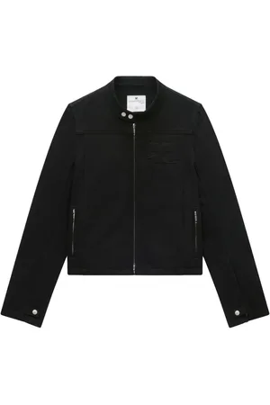Courrèges Veste en jean à fermeture zippée