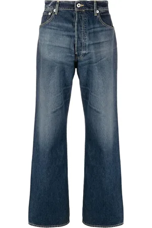 Kenzo Jean droit à taille mi-haute