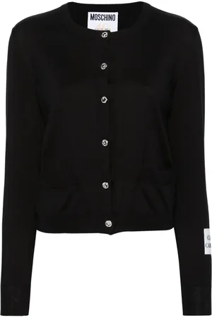 Moschino Cardigan à ornements en cristal