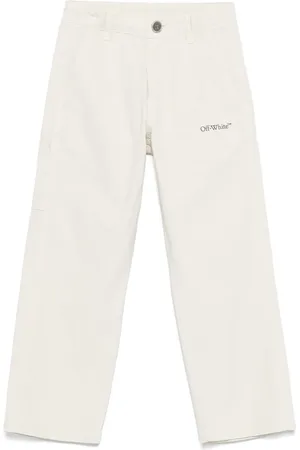 OFF-WHITE Pantalon à logo imprimé