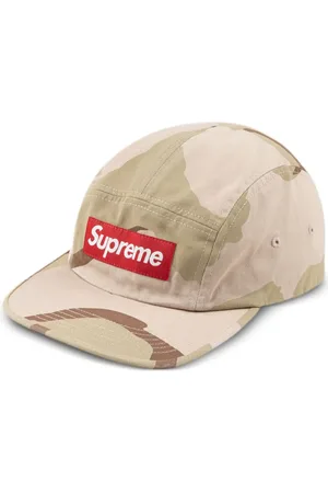 Supreme Casquette Camp en serge à effet délavé