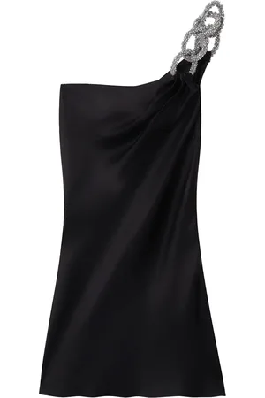 Stella McCartney Robe courte Falabella à design à une épaule