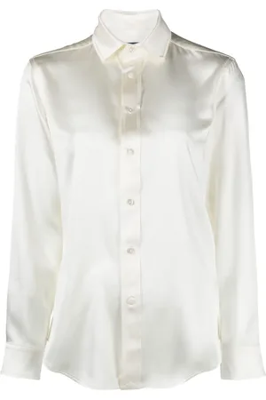 Ralph Lauren Chemise en soie à manches longues