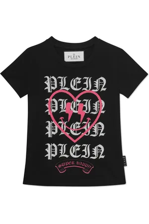 Philipp Plein T-shirt à imprimé cœur