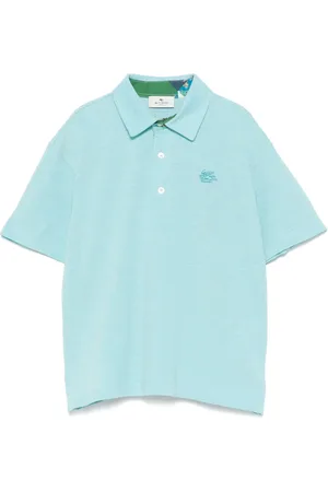 Etro Polo à logo Pegaso brodé
