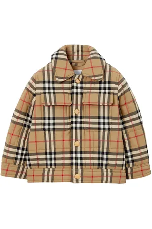 Burberry Veste matelassée à motif Vintage Check