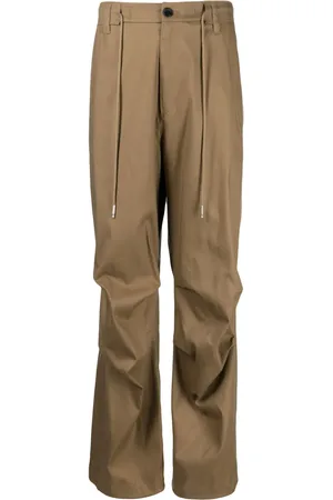 SONGZIO Pantalon droit à lien de resserrage