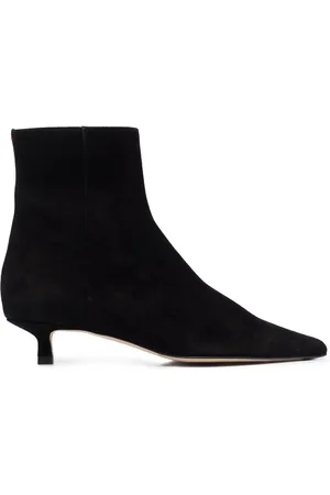 Aeyde Bottes en daim à bout pointu
