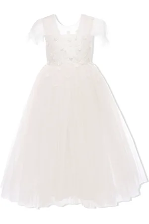 Tulleen Robe Ayala en tulle à fleurs brodées