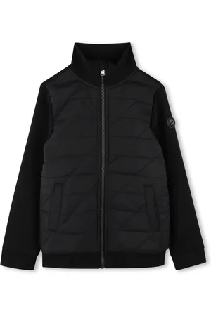HUGO BOSS Veste zippée à motif monogrammé