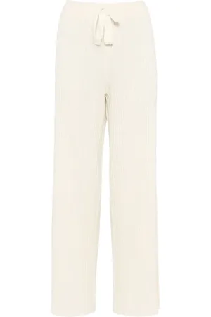 ERES Pantalon en maille à design nervuré