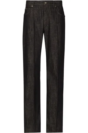 Dolce & Gabbana Jean ample à logo appliqué