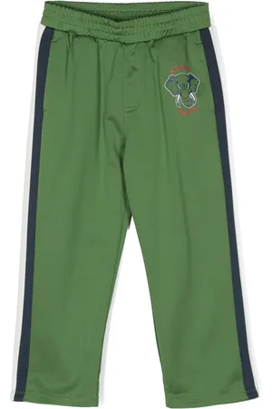 Kenzo Pantalon de jogging à imprimé éléphant