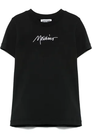 Moschino T-shirt à logo brodé