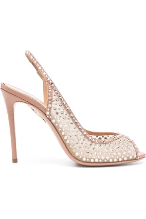Aquazzura Sandales Crystal Lover 105 mm
