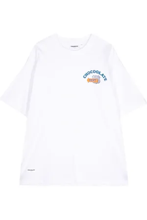 Chocoolate T-shirt en coton à logo imprimé