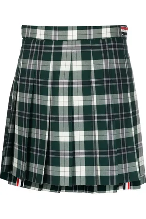 Thom Browne Minijupe School Uniform en sergé