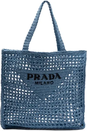 Prada Sac cabas en crochet