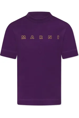 Marni T-shirt à logo imprimé