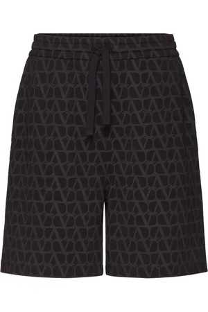 VALENTINO GARAVANI Bermuda Toile Iconographe en coton
