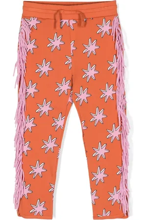 Stella McCartney Pantalon de jogging Bright Stars à franges