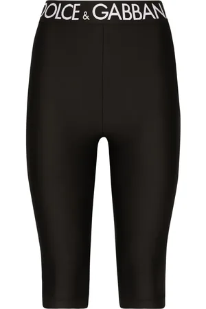 Dolce & Gabbana Short de cyclisme à taille élastiquée