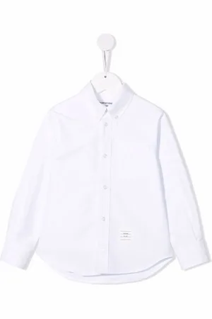 Thom Browne Chemise à patch logo