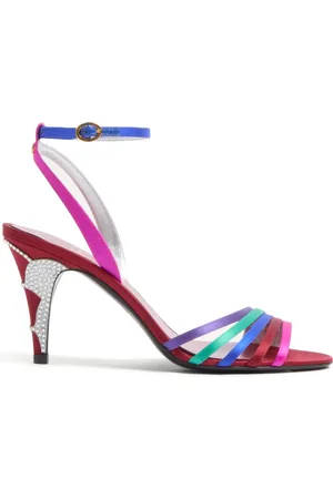 VALENTINO GARAVANI Sandales Ladycrush 85 mm en satin