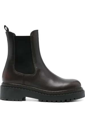 Prada Bottines à logo embossé 55 mm