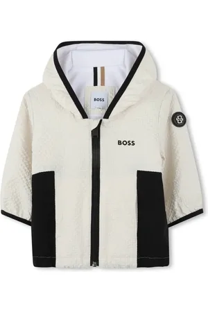 HUGO BOSS Coupe-vent à logo imprimé