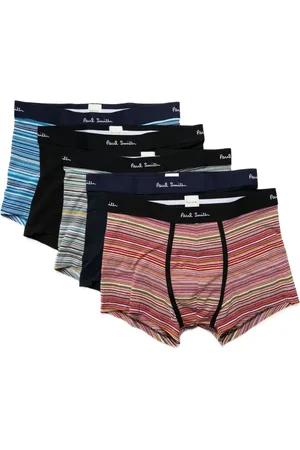 Paul Smith Lot de cinq boxers à taille à logo
