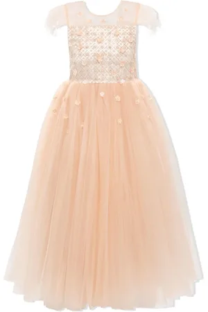 Tulleen Robe Ayala en tulle à fleurs brodées