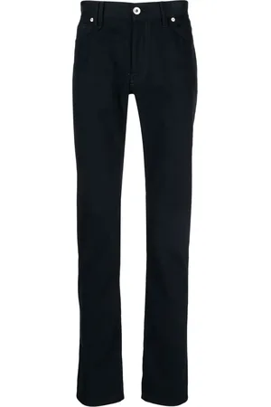 BRIONI Pantalon droit à logo appliqué