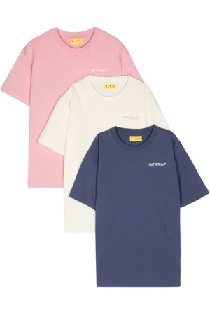 OFF-WHITE Lot de trois t-shirts à logo imprimé