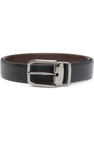 Boggi Milano Ceinture en cuir à design réversible