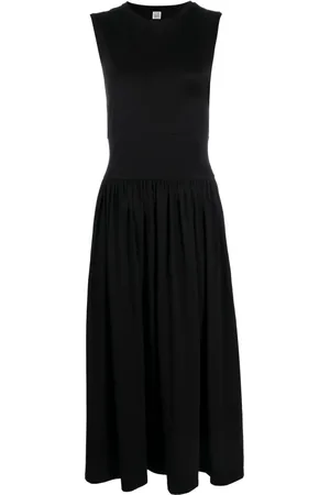 Totême Robe mi-longue à design sans manches