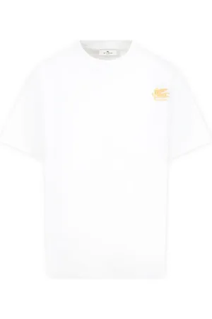 Etro T-shirt à logo brodé