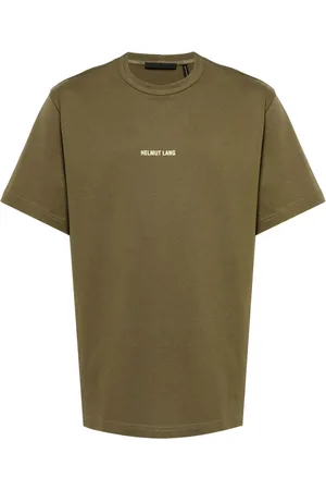 Helmut Lang T-shirt en coton à logo imprimé
