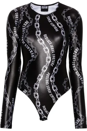 VERSACE Body à imprimé Chain Couture
