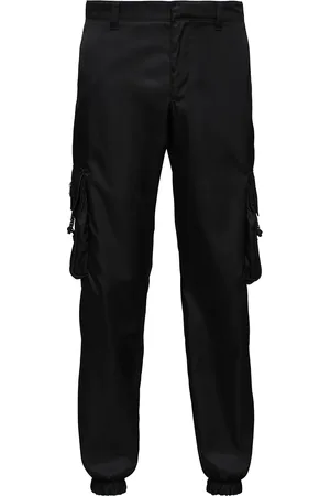 Prada Pantalon Re-Nylon à poches cargo